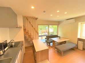 2 Bedroom | Living area | Flat-screen TV, heated floors - Hakuba Powder Mountain (Hakuba)