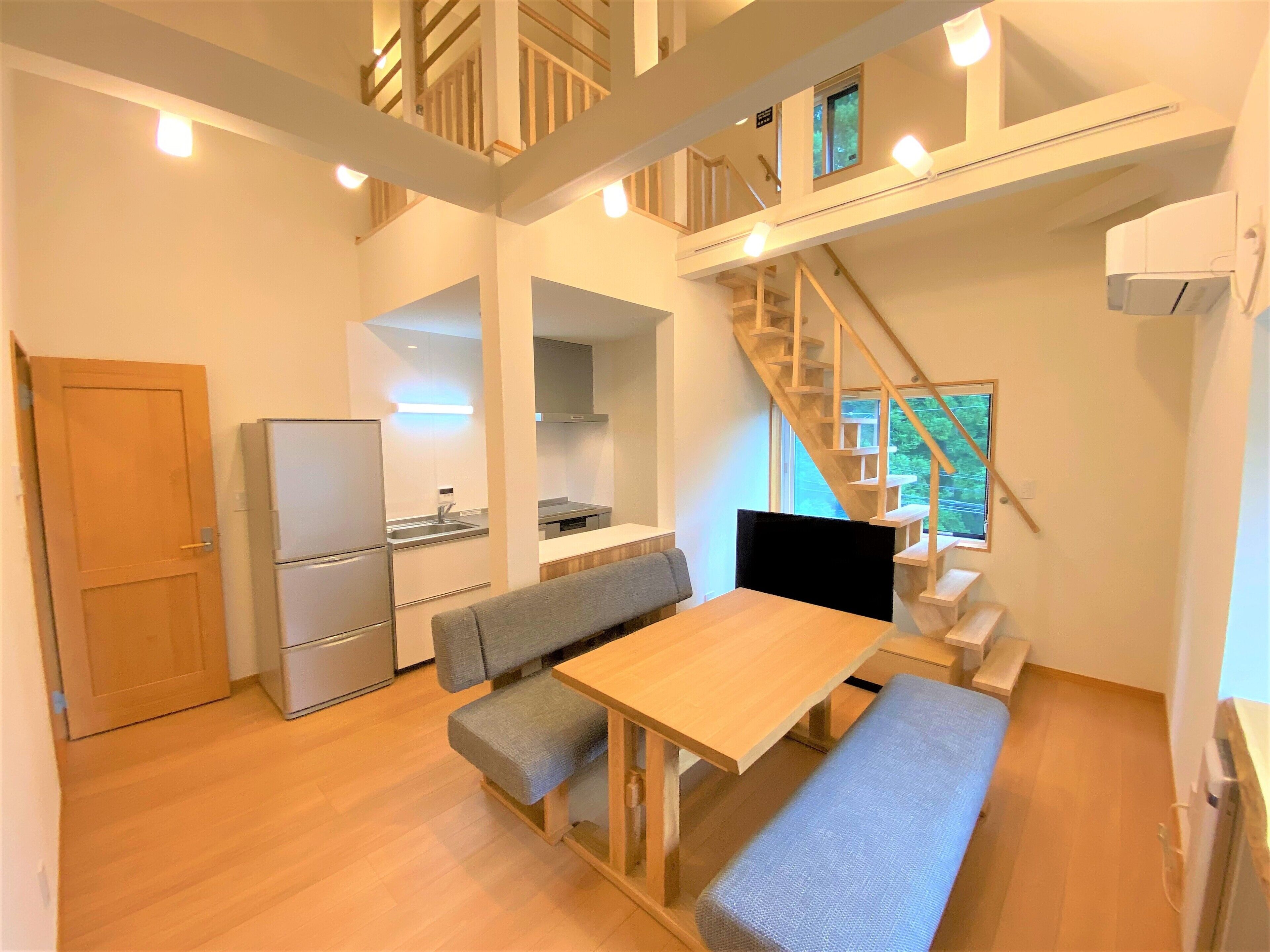 公寓, 1 間臥室 (with Loft) | 起居區 | 平面電視、地暖系統