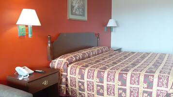 Individually furnished, desk, laptop workspace, iron/ironing board