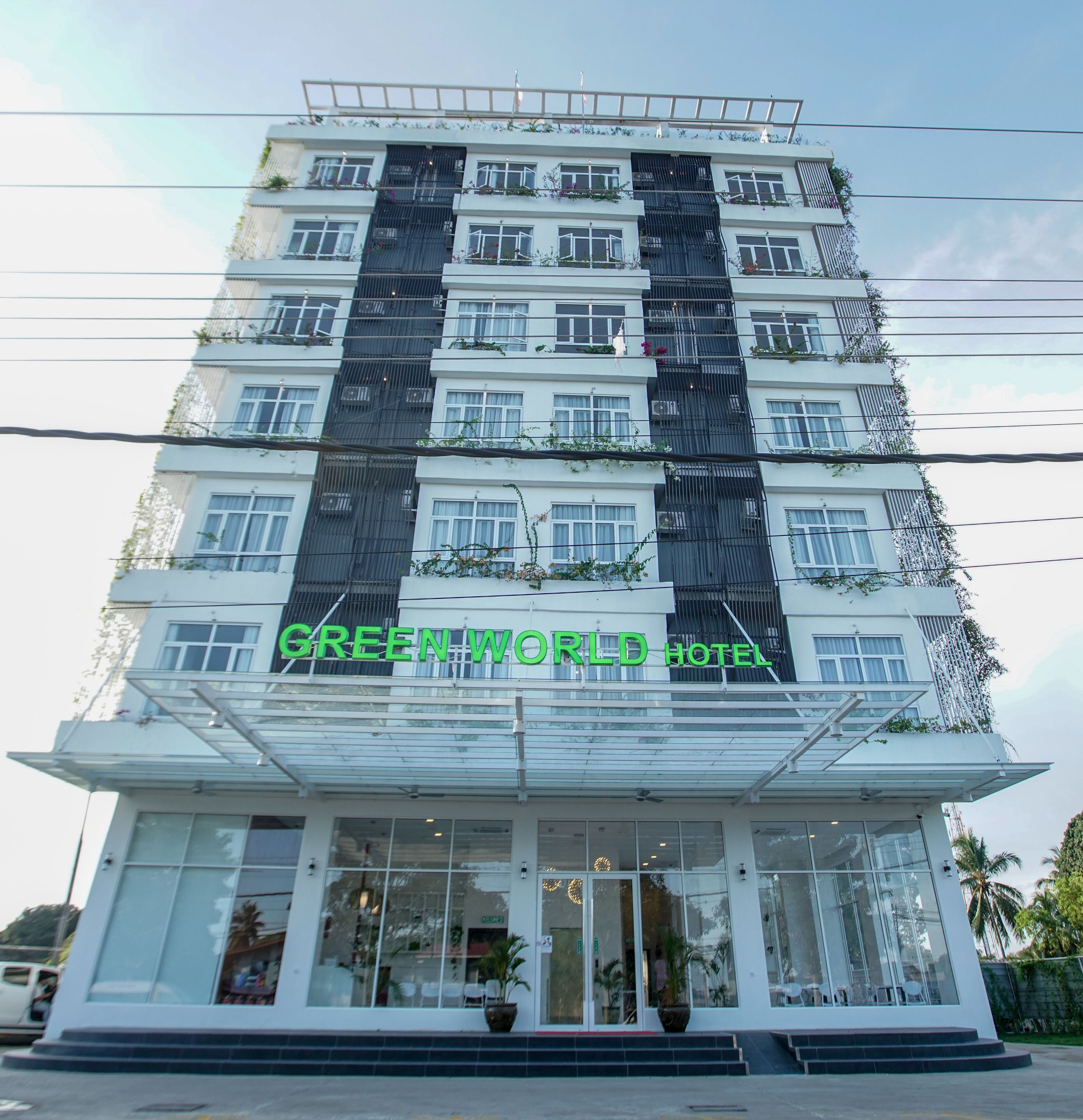 Overnatningsstedets facade