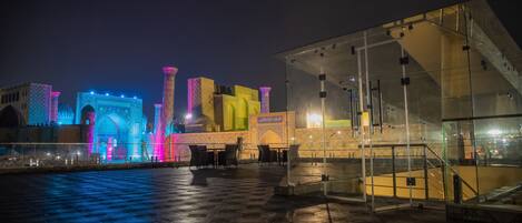 Overnattingsstedets uteområder