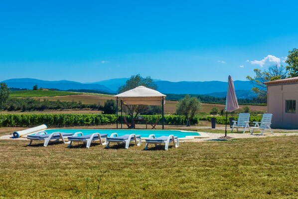 Alberca al aire libre 