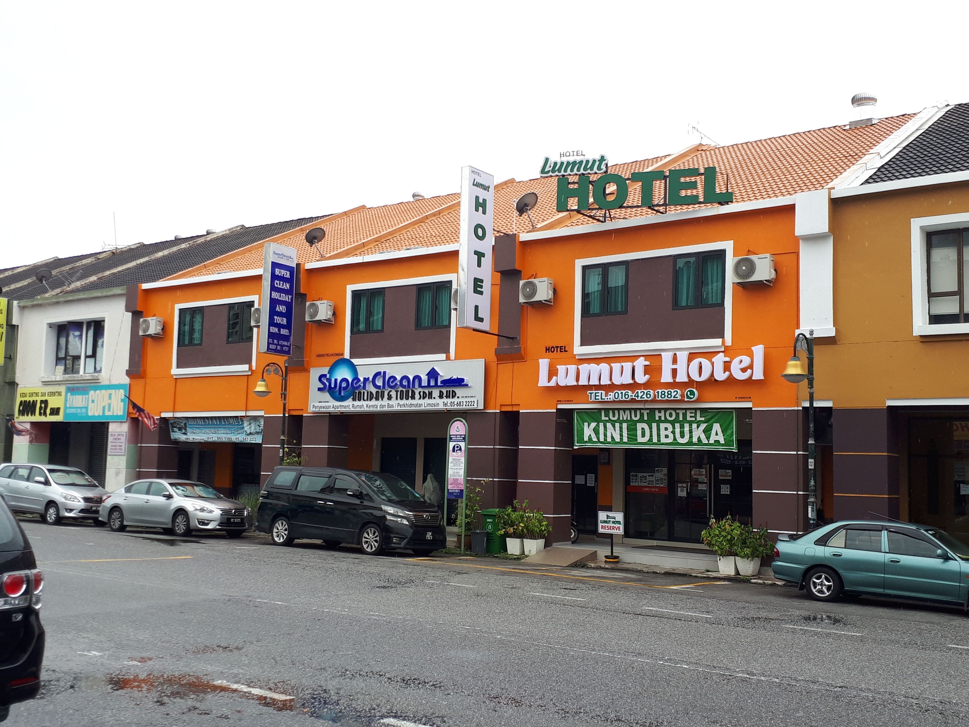Voorkant van accommodatie