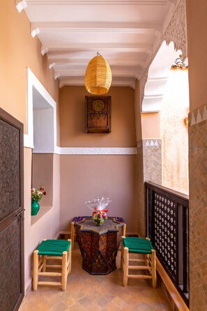 Living area - Riad 7 Saints (Marrakech)