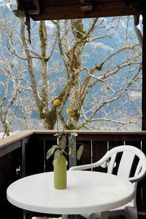 Outdoor dining - Hotel Sonnenberg (Grindelwald)