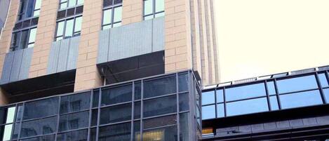 Fachada de la propiedad