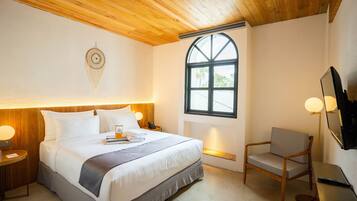 Coffres-forts dans les chambres, rideaux occultants