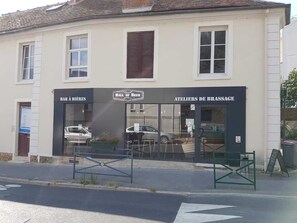 Façade de l’hébergement