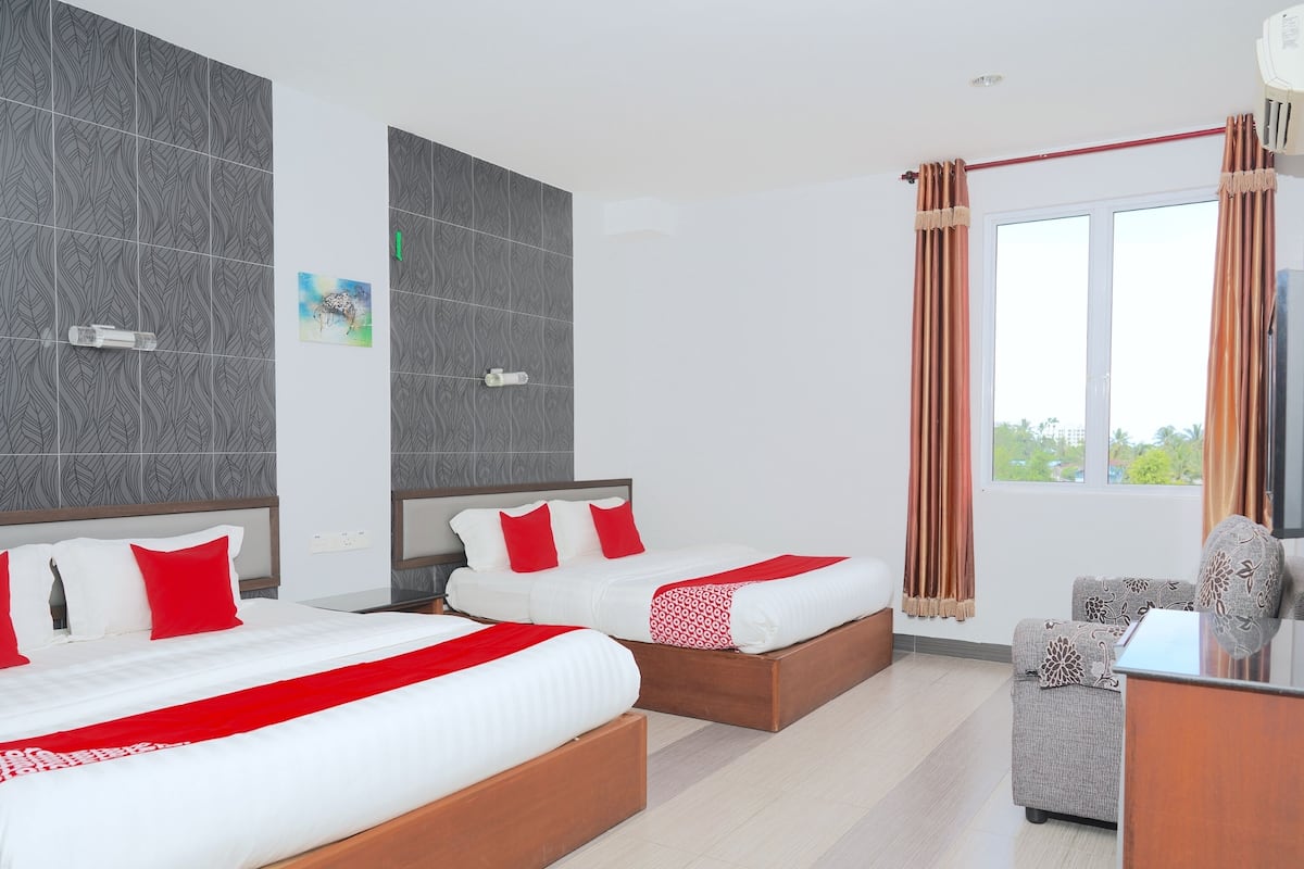 1 chambre, bureau, Wi-Fi gratuit, draps fournis