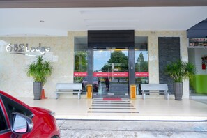 ทางเข้าที่พัก