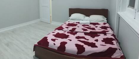 Economy Double Room, Shared Bathroom | Blackout curtains, free WiFi, bed sheets