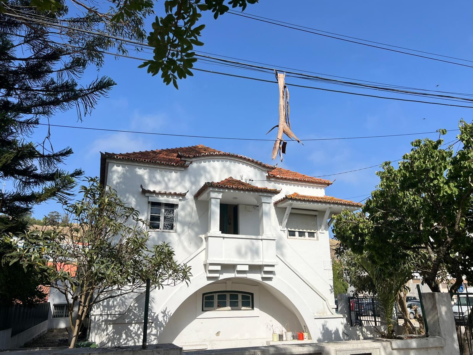 Fachada de la propiedad