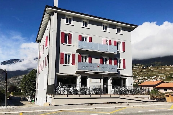 Façade de lâhĂ©bergement