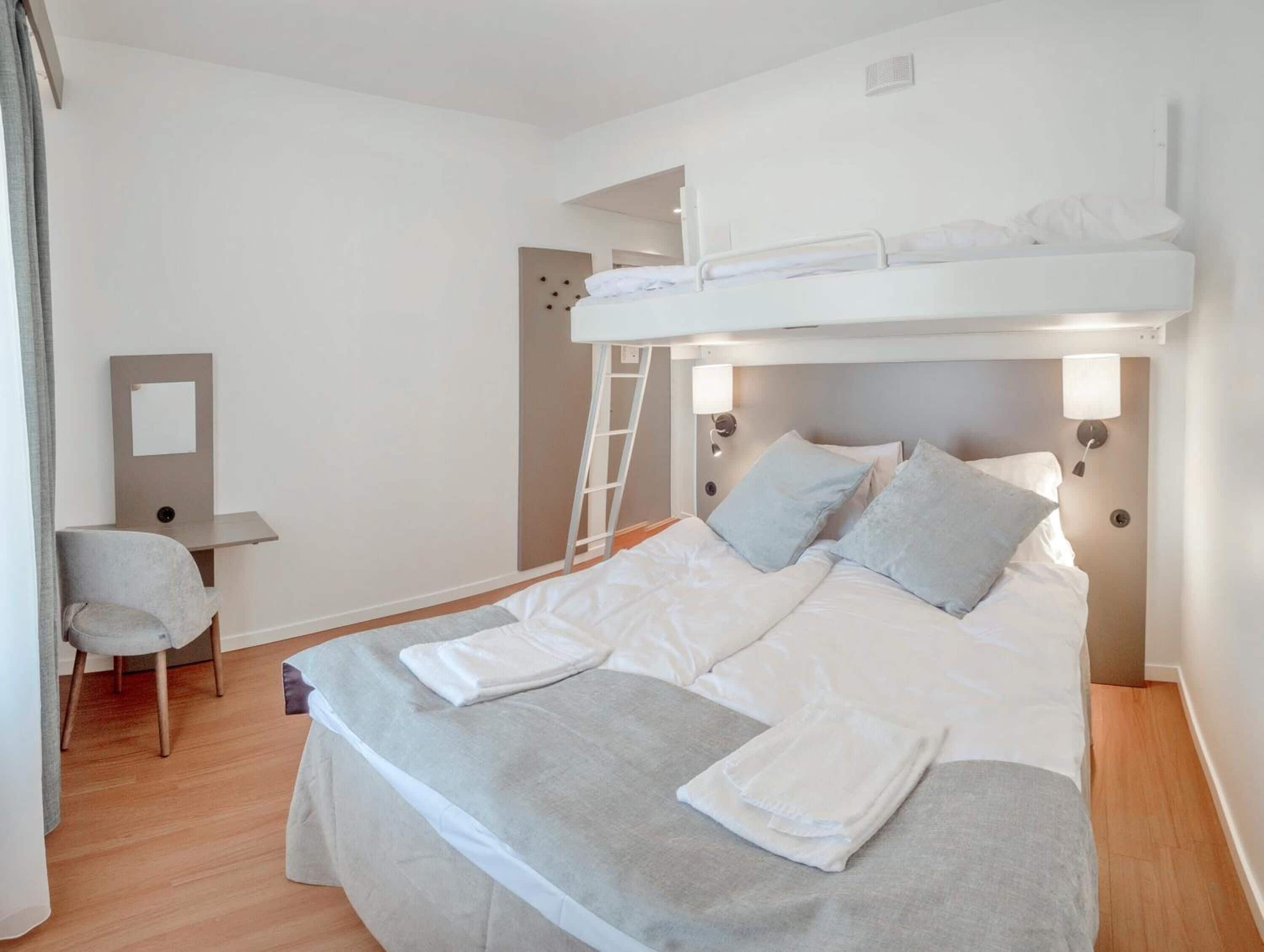 1 bedroom, desk, blackout curtains, free wifi