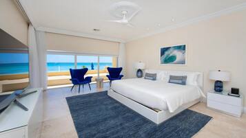 4 bedrooms, premium bedding, in-room safe, individually decorated