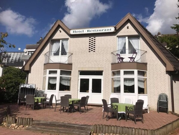 Façade de l’hébergement