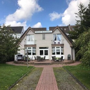 Façade de l’hébergement