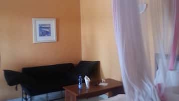 Quarto solteiro | Wi-Fi de cortesia, roupa de cama