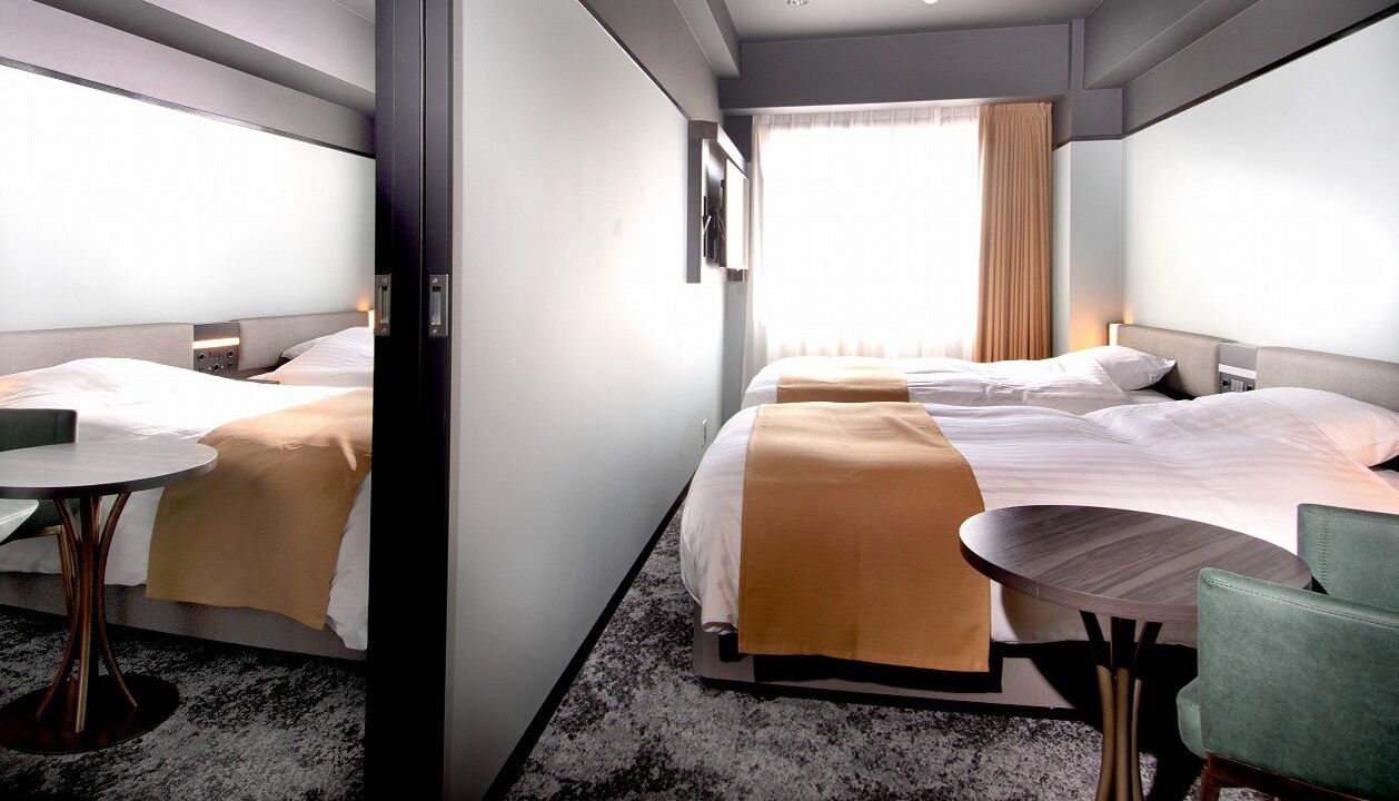 twin room | 1 bedroom, blackout curtains, soundproofing, free wifi