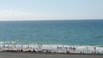 On the beach