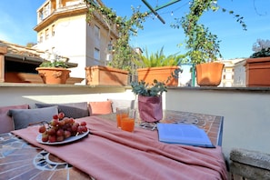 Terrace/patio - Pellegrino 2 - WR Apartments (Rome)