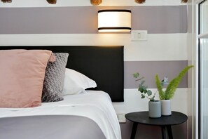 Apartamento, 2 quartos, terraço, no mezanino | 2 quartos, ferros/tábuas de passar roupa, berços (sobretaxa)