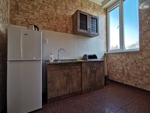 公寓 | 私人简易厨房 | 冰箱、炉灶、电热水壶、烤盘