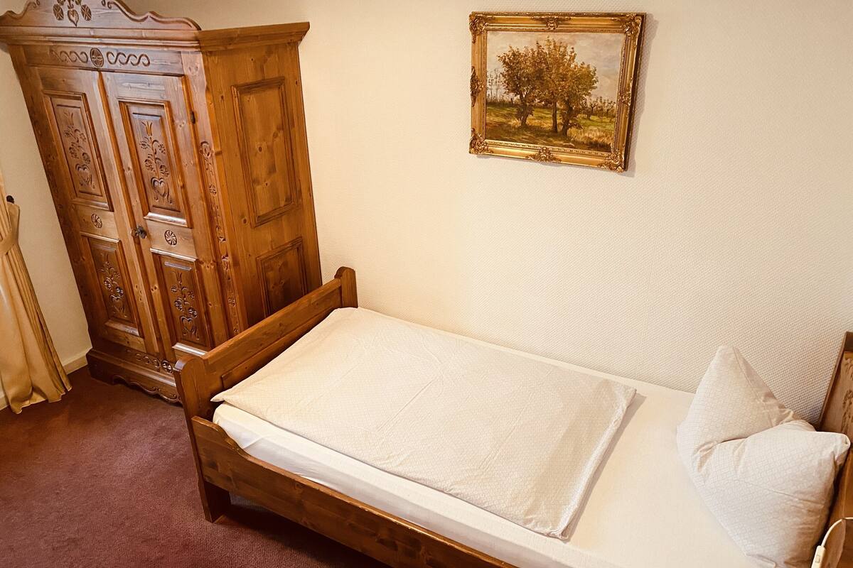 Single Room | Hypo-allergenic bedding, desk, laptop workspace, blackout drapes