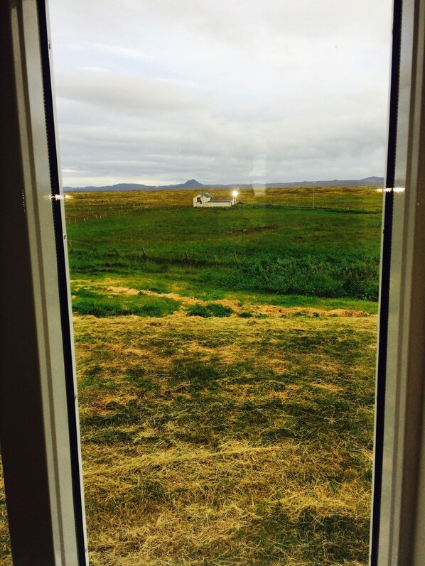 Blick von der Unterkunft