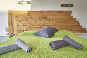 Apartemen, 1 kamar tidur, kamar mandi pribadi | Wi-Fi gratis dan seprai linen
