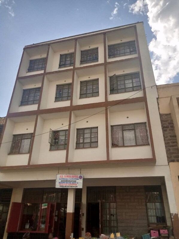 Façade de l’hébergement