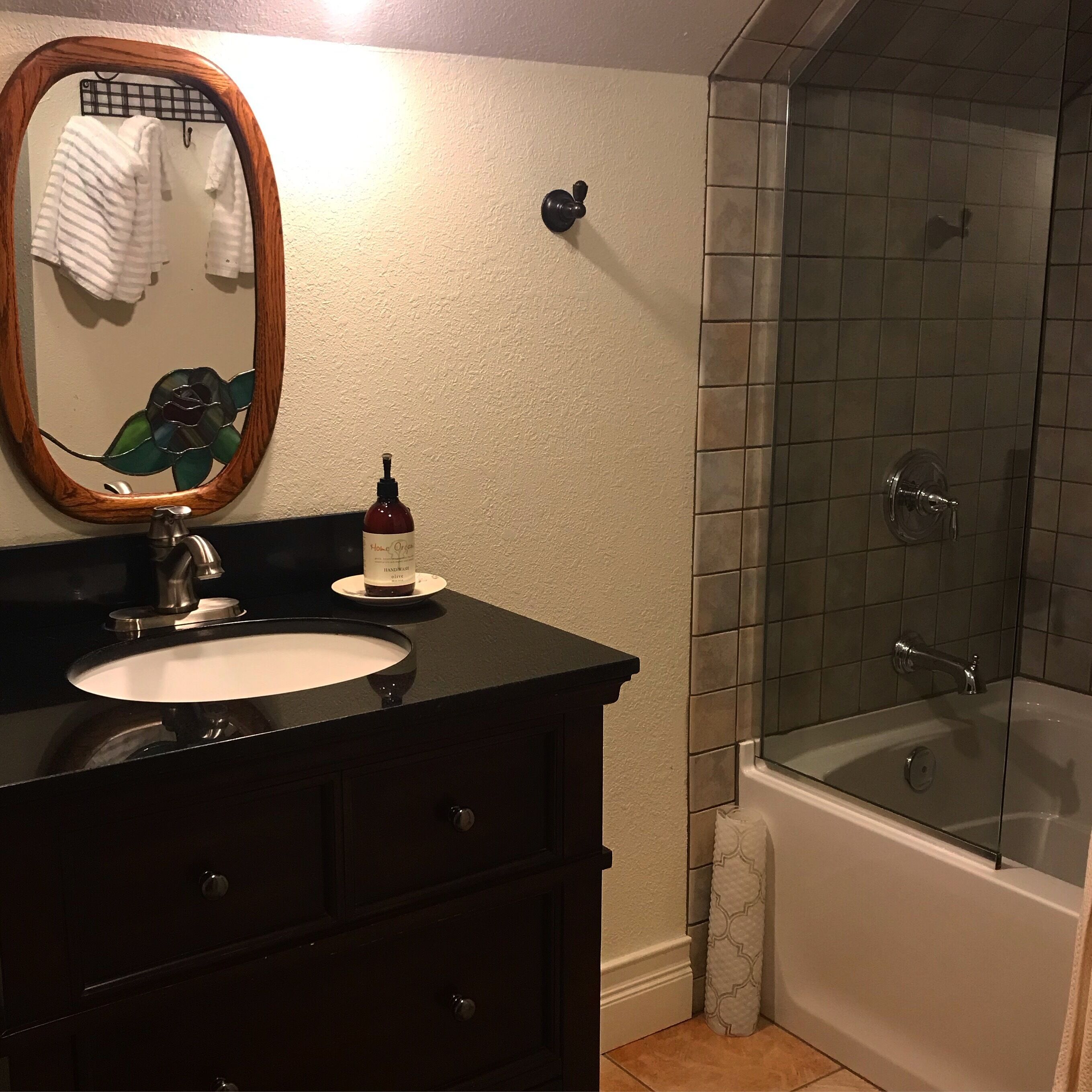 superior room, 1 bedroom, non smoking (dragonfly) | bathroom | shower, hair dryer, towels, soap