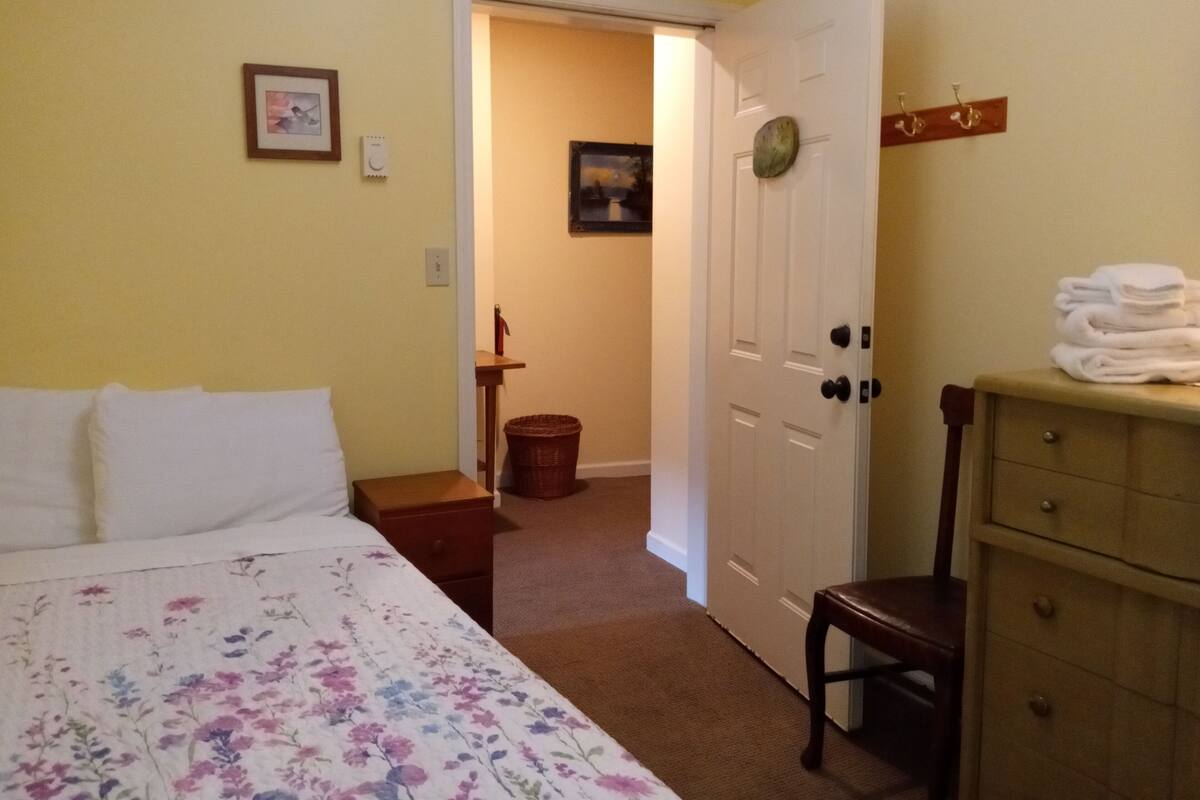 Individually decorated, individually furnished, iron/ironing board