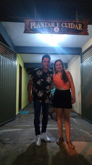 Entrée de l’hébergement