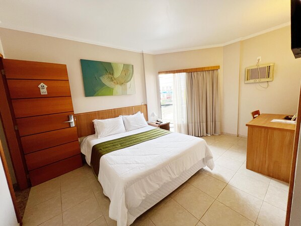 Premium bedding, pillow-top beds, minibar, desk