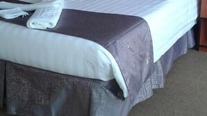 Desk, iron/ironing board (on request), free WiFi, bed sheets - Ekurhuleni Lodge (Kempton Park)