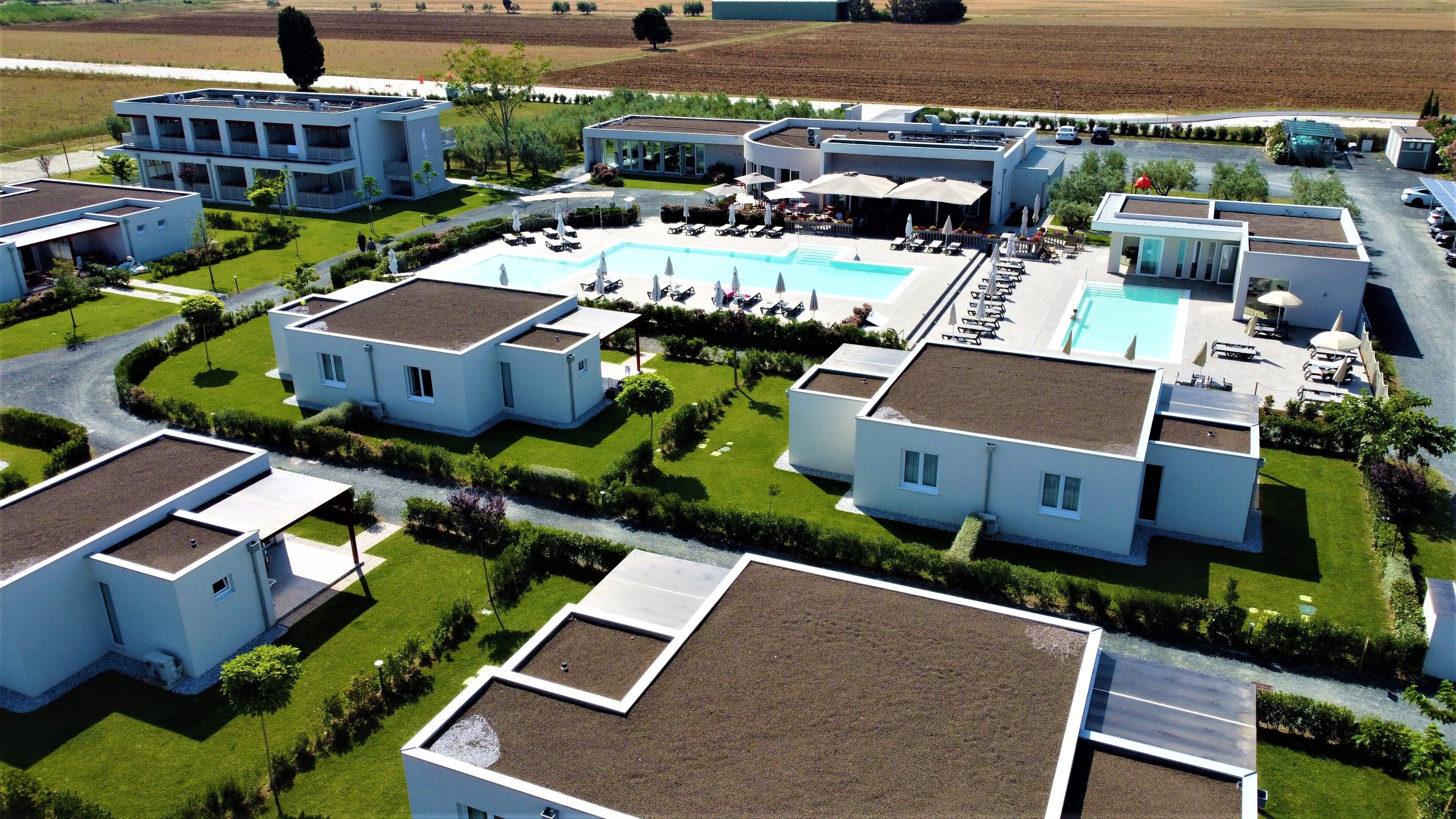 Fassade der Unterkunft