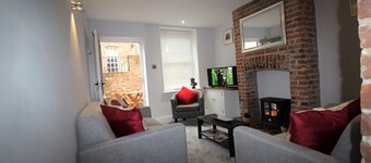 Cottage de 2 chambres dans le centre-ville situé dans une cour privée