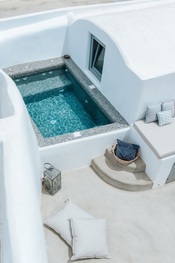 Terrace/patio - Il Melograno Traditional Cave House (Santorini)
