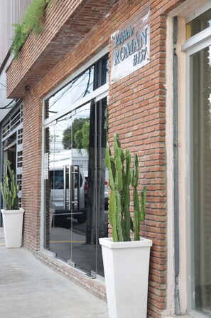 Entrada de la propiedad