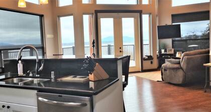 * UUSI LUETTELO * kauniit näkymät San Juansille, Mt Bakerille, Salish Sealle, Lummi-saarelle