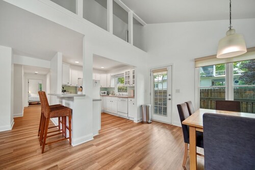 This charming two bedroom, two bath home is the perfect place to enjoy Saugatuck