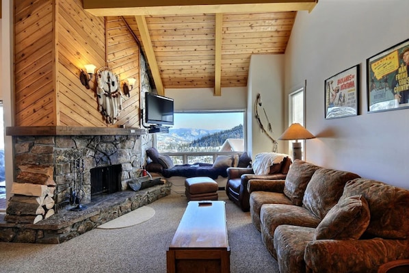 Leilighet, 3 soverom (Beaverhead) | Oppholdsområde