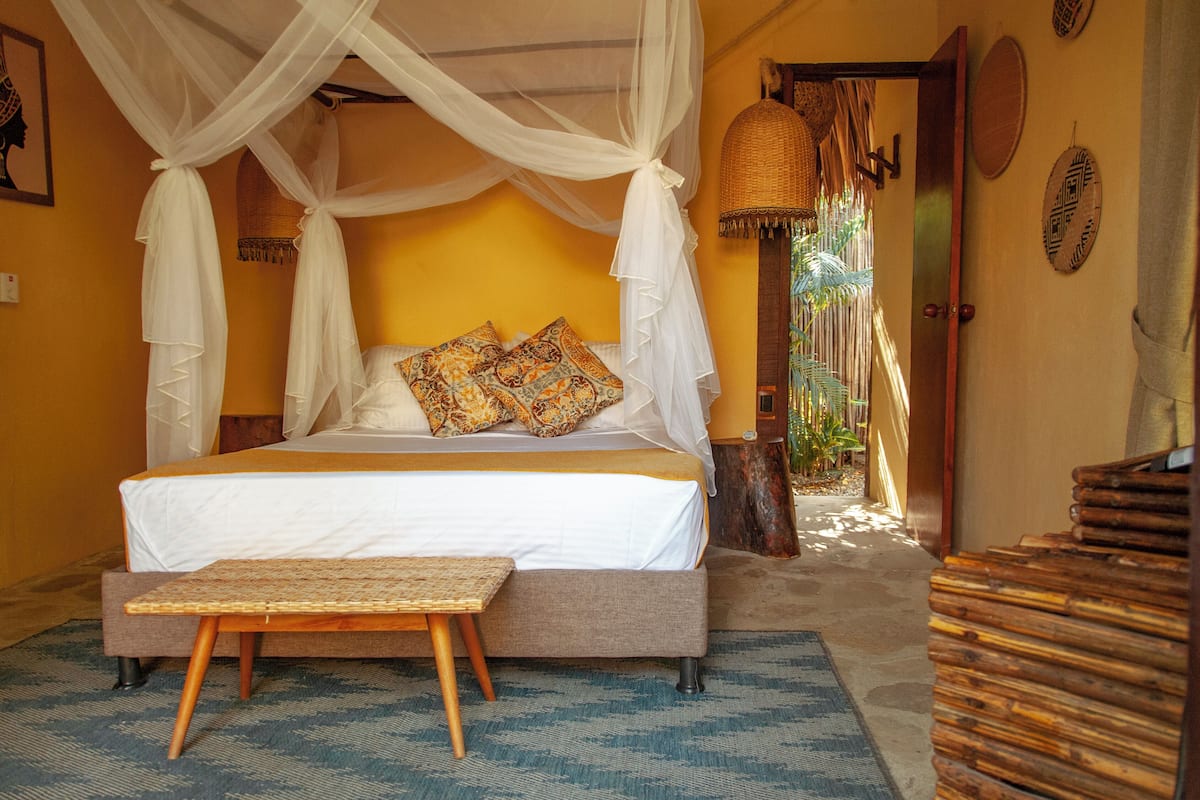 Premium tweepersoonskamer | Lakens van Egyptisch katoen, luxe beddengoed, Select Comfort-bedden