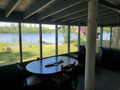 Cabin on lake close to ATV & snowmobile trails