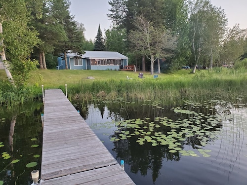 Cabin on lake close to ATV & snowmobile trails