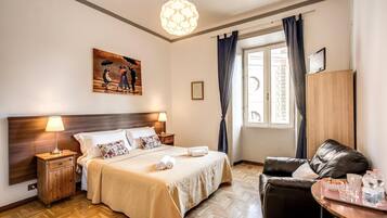 Frigobar, Wi-Fi de cortesia, roupa de cama