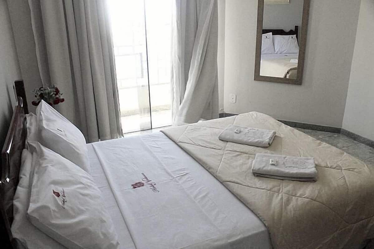 Minibar, desk, blackout drapes, free WiFi