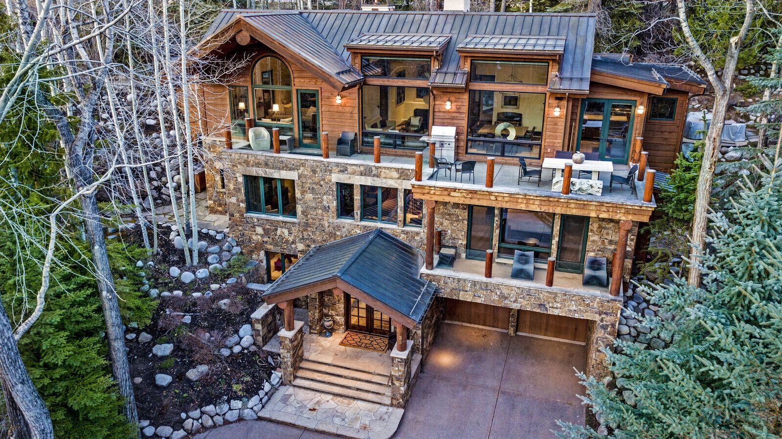 Aspen Core, Panoramic View of Aspen Mountain