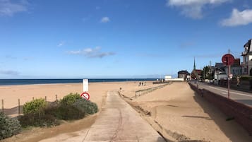 Aan het strand